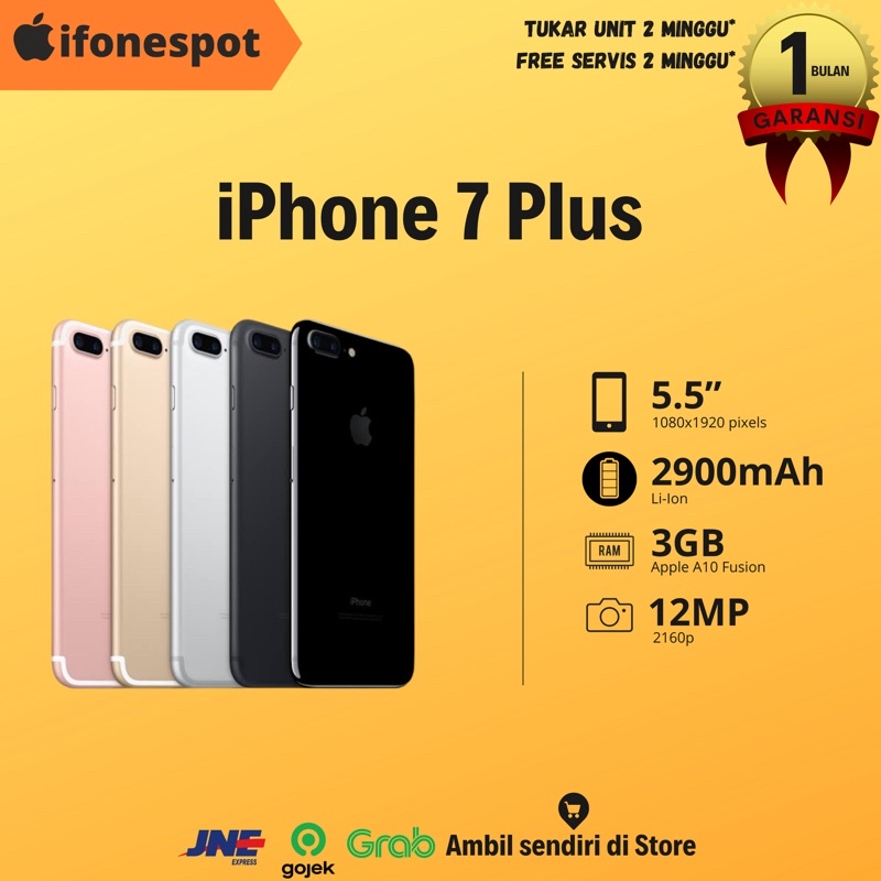 iPhone 7 Plus 128GB SECOND ORIGINAL | Shopee Indonesia