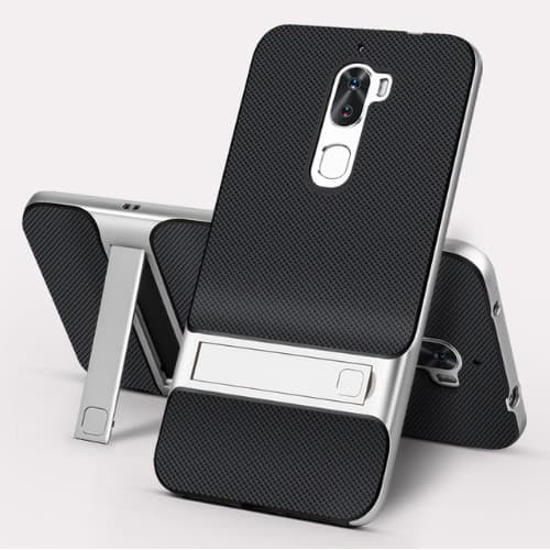 Coolpad Cool Dual R116 - 2in1 Kickstand Hybrid Armor Hard Soft Case