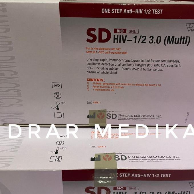 Rapid Test HIV SD isi 100 Test