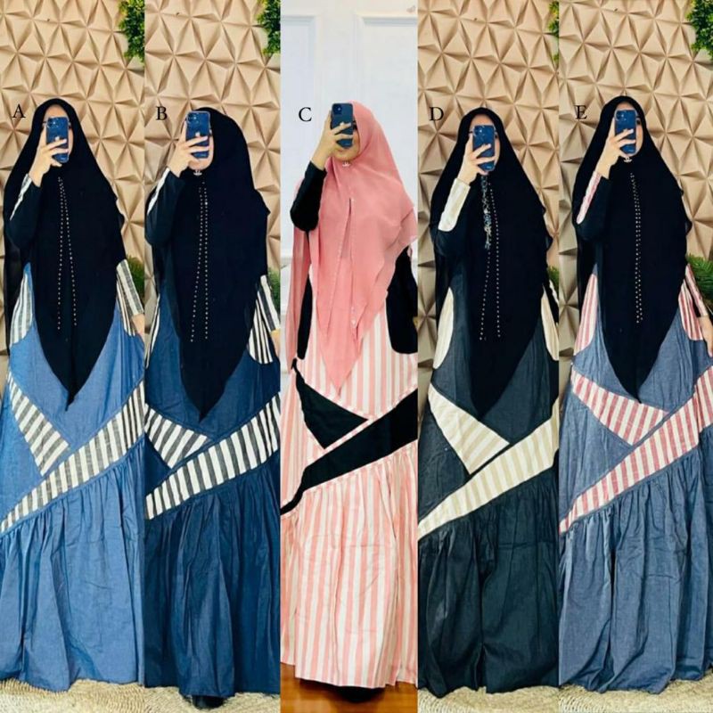 Hanin syari set by Yodizein (READY)