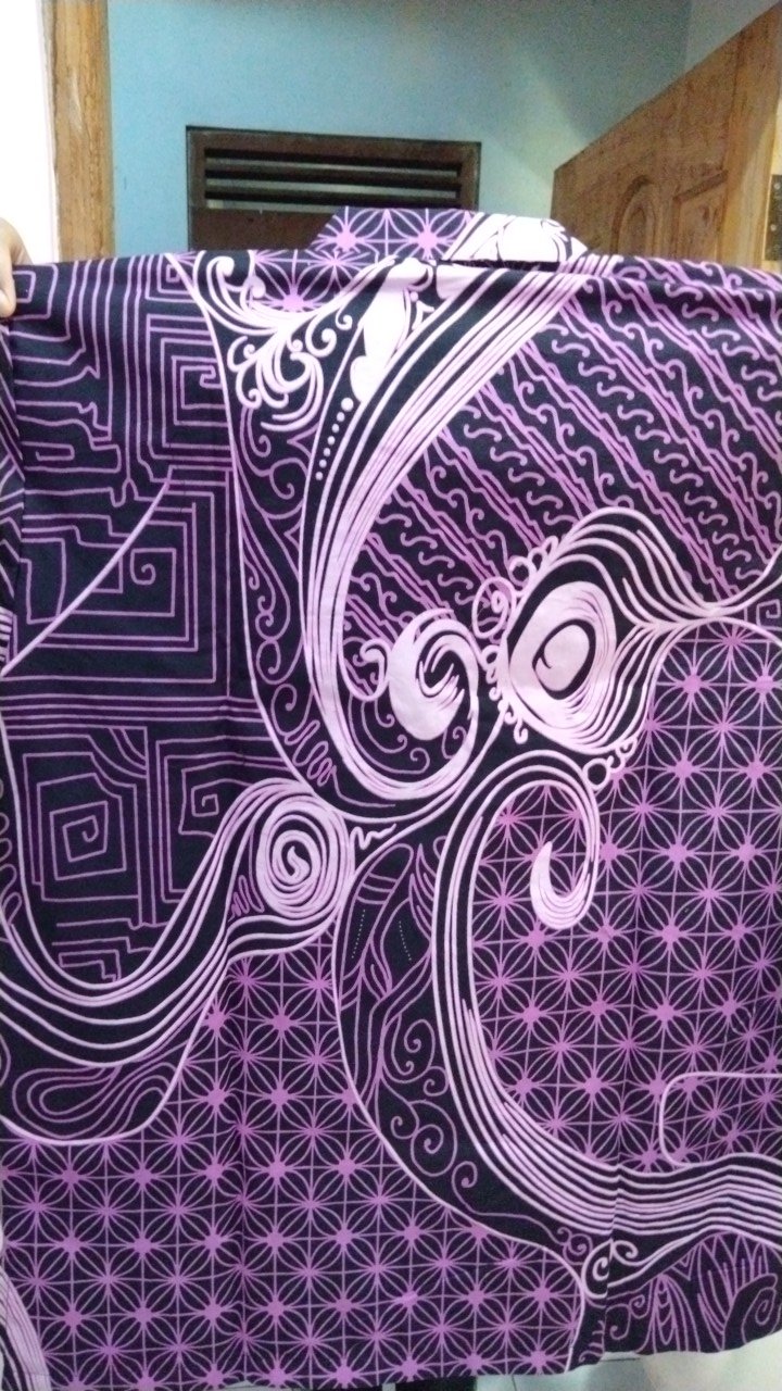 Batik Vio Abstrak Full Furing Katun Halus Primisima Size M-xxl Asli Solo
