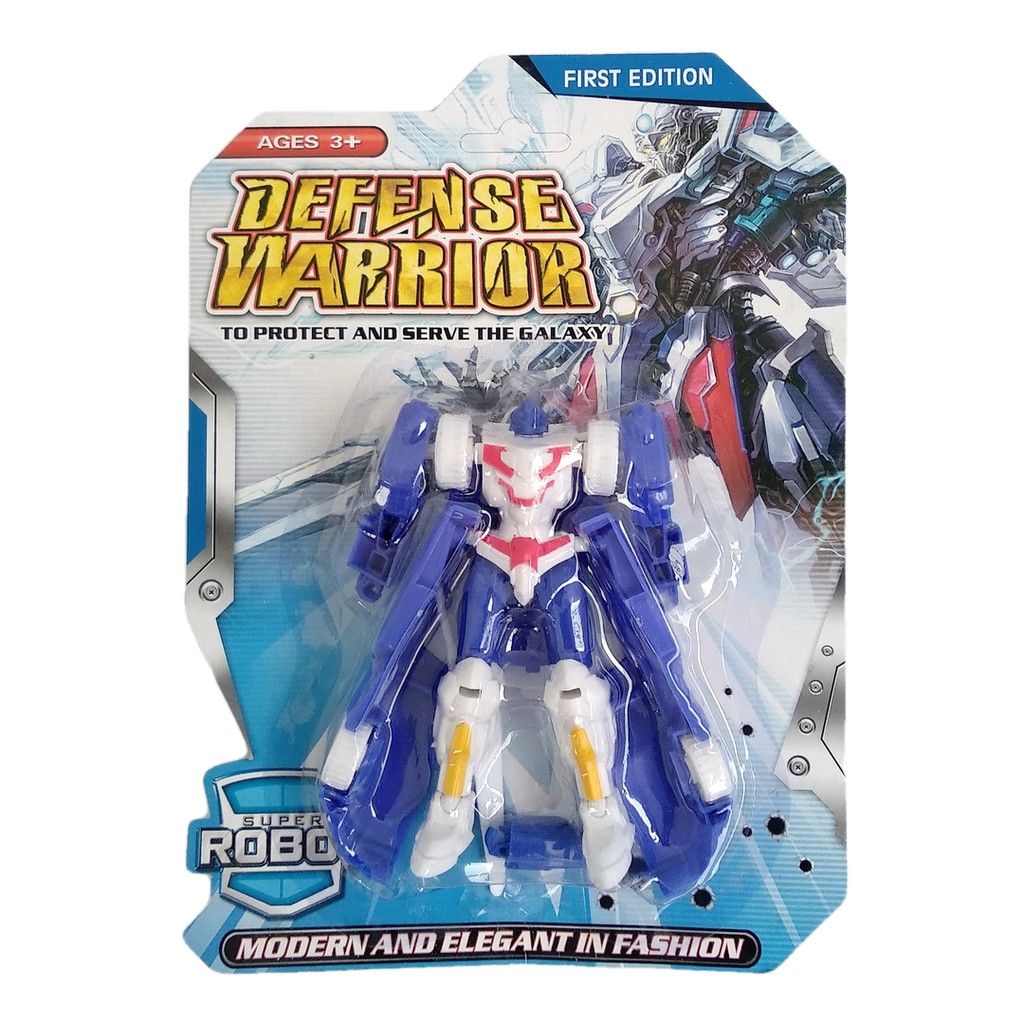 Defense Warrior Mainan Robot Plastik