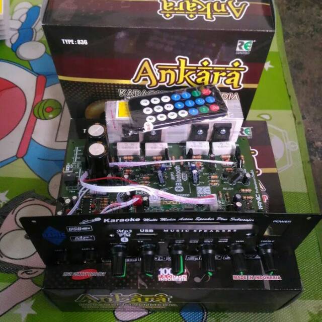 KIT AKTIF SPEAKER mp3 player BLUETOOTH