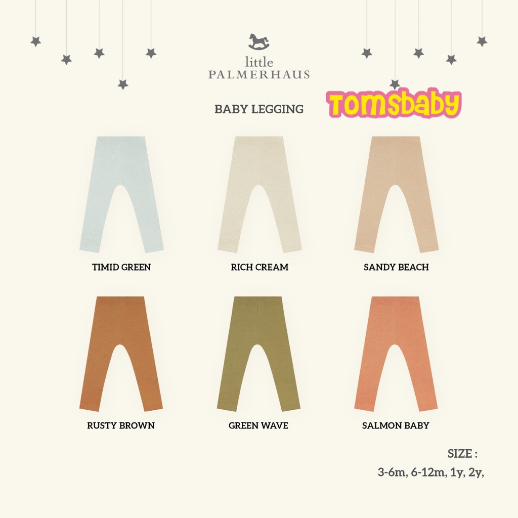 [NEW COLORS] LITTLE PALMERHAUS 1pcs Baby Legging / Legging Celana Anak Bayi