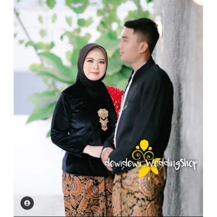 Set Baju Prewed / Baju Couple Adat Jawa - Motif Hewes Semen Romo