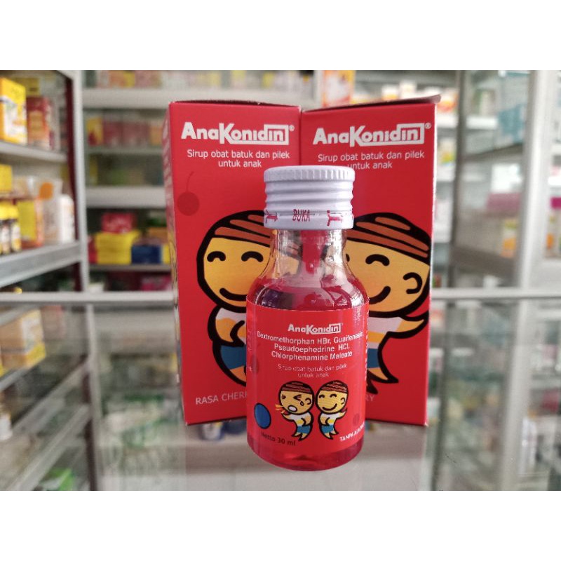 ANAKONIDIN ORIGINAL SIRUP | OBAT BATUK ANAK - ED 06/2025