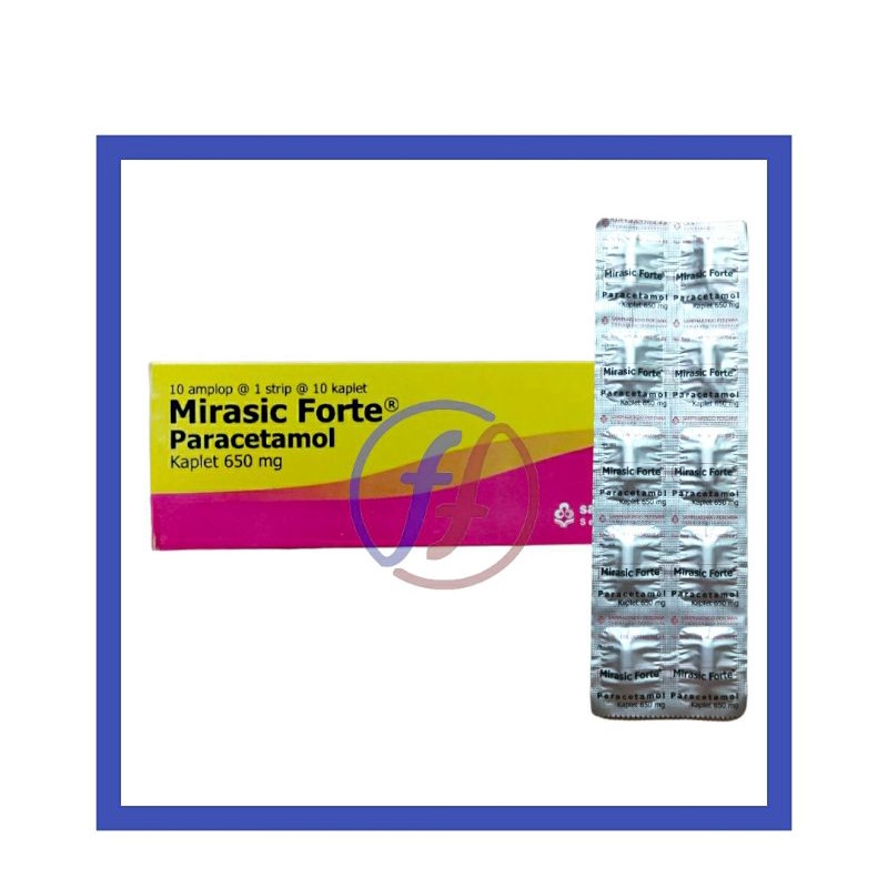 MIRASIC FORTE PARACETAMOL 650MG