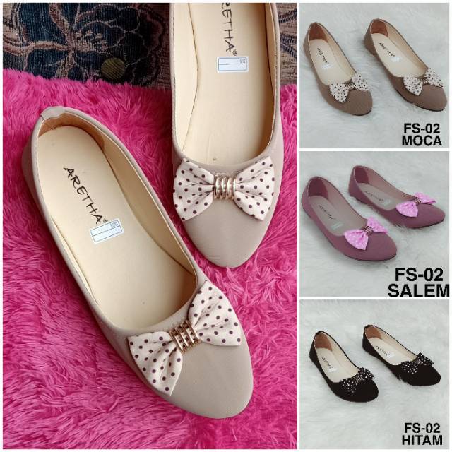 FS 02 FLAT SHOES PITA POLKADOT