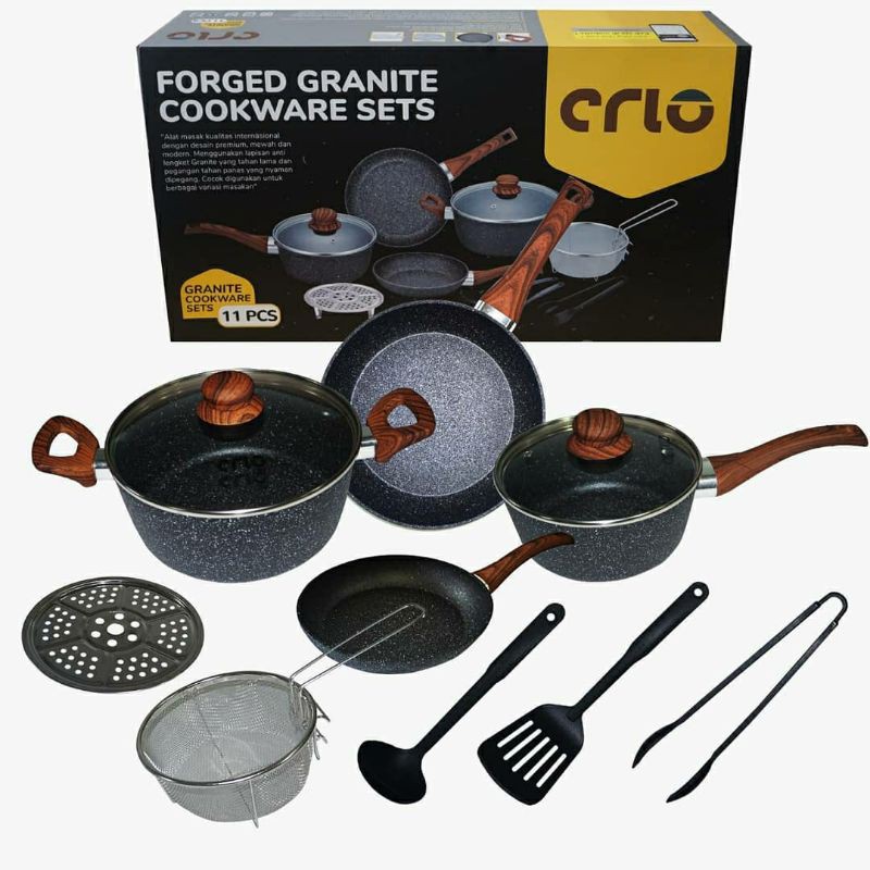 Crio Royal Stone Granite Set / Panci Granite