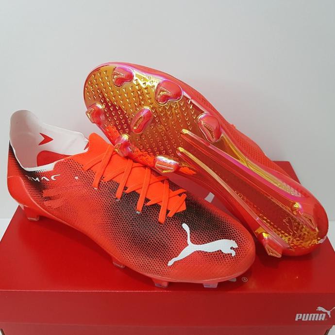 Sepatu Bola - Soccer Puma Ultra Rimac Super Light High Risk Red - Fg Rieskafadilah