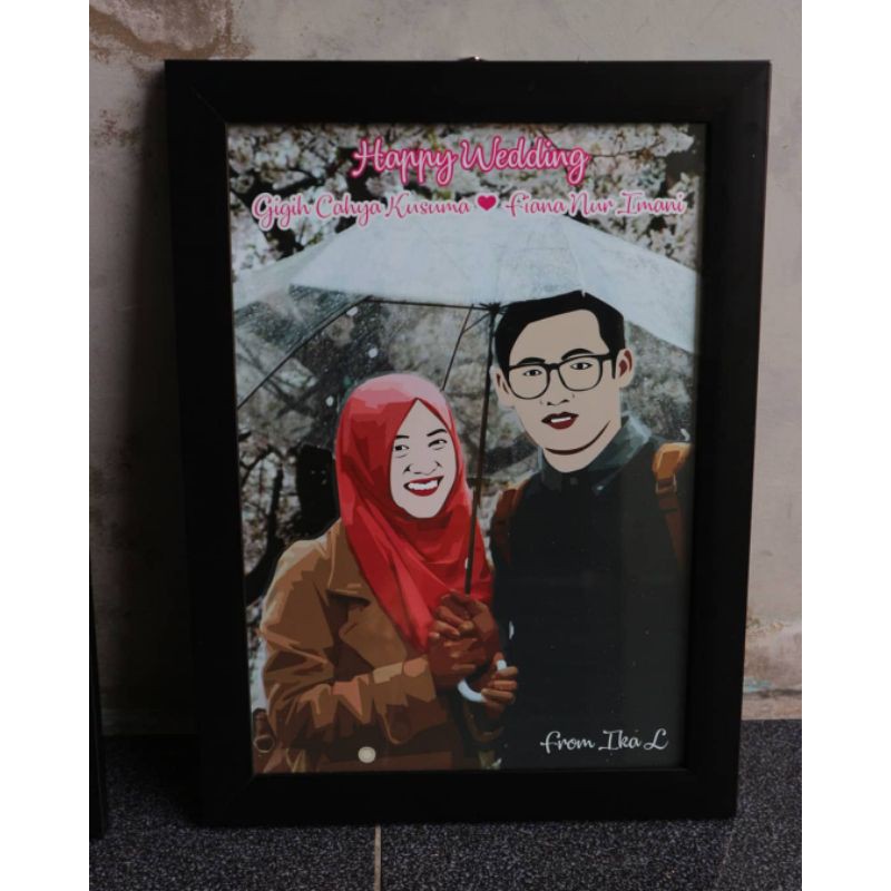 Vector Wajah / Vektor Wajah Paket Bingkai &amp; Cetak