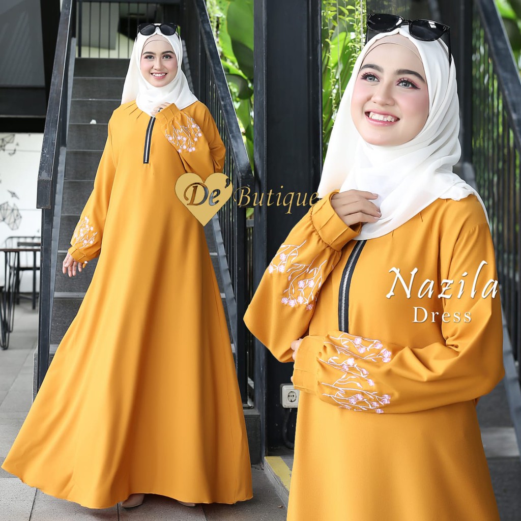 GAMIS CANTIK NAZILA DRESS/GAMIS ORI deBOUTIQUE/GAMIS BUSUI