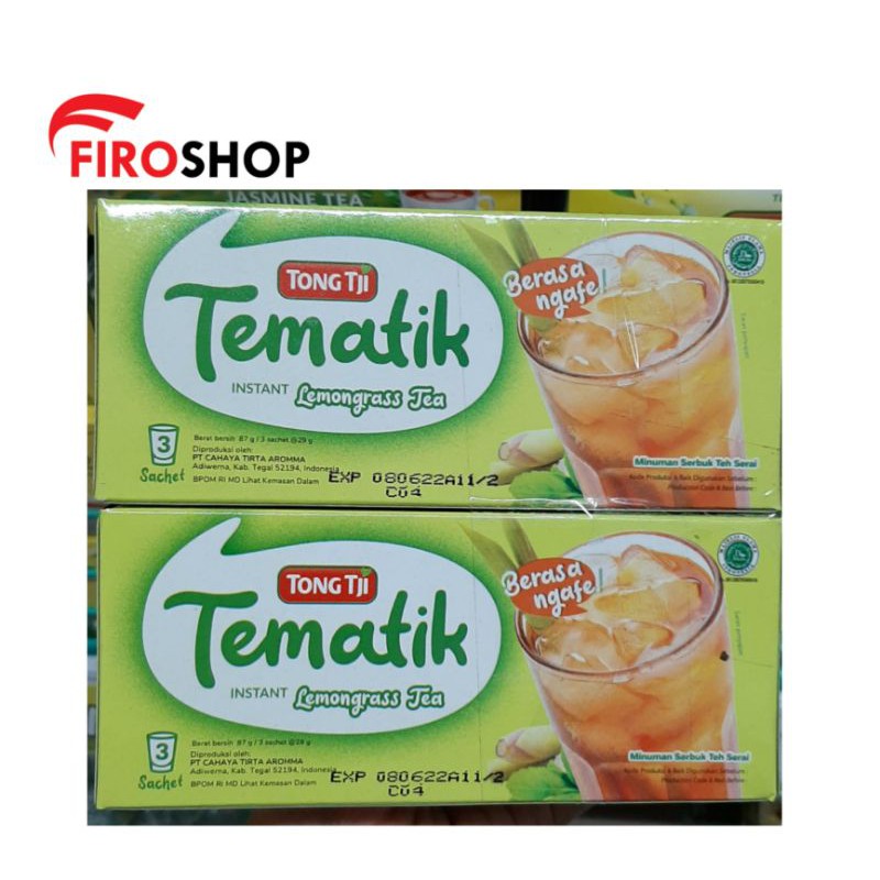 

Tongji Tongtji Tong Tji Tematik Lemongrass tea