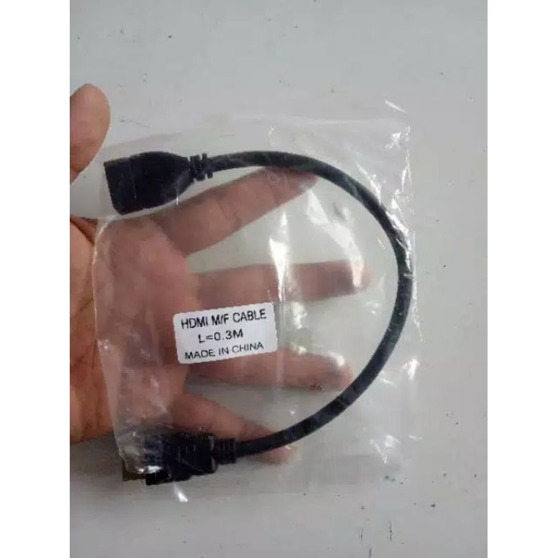 COD kabel HDMI male female penyambung Anycast dongle kabel sambungan CONNECTOR