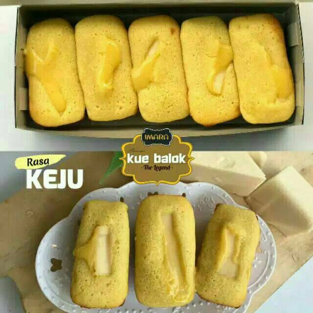 

Kue Balok Imara - Keju (Isi 5 pcs)