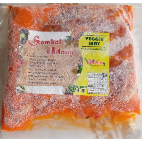 

SAMBAL UDANG VEGAN - FROZEN VEGETARIAN FOOD