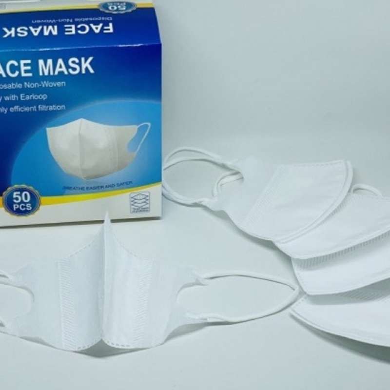 MASKER DUCKBILL 3PLY 50 PCS (1 BOX)