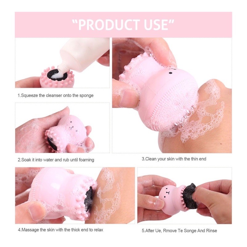 JELLYFISH SILICONE BRUSH