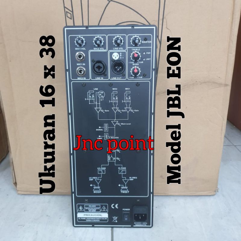 power kit aktif / mesin aktif model JBL EON bisa buat 2/3 Way 1000 Watt