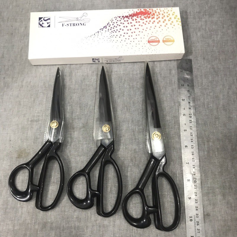 

gunting kain F-strong /tailor scissors 8 inch 9 inch 10 inch 12 inch gunting penjahit besar