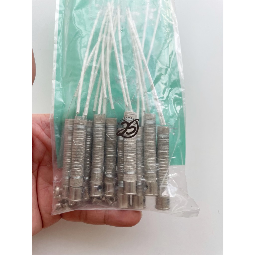 10 buah ELEMEN SOLDER 40W SUPER 10BH ELEMENT SOLDER SPUL SOLDER SPOEL 40W