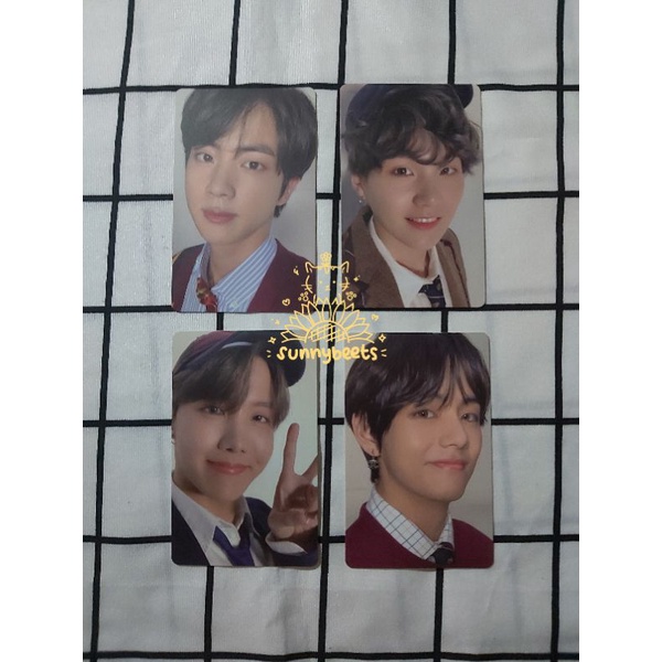 [READY STOCK] Photocard PC Album BTS Map Of The Soul MOTS 7 Ver 4 Jin Seokjin Taehyung Tae V