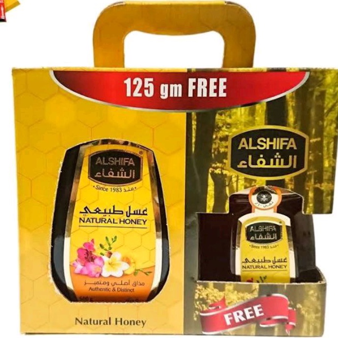 

Paket Promo Madu AlShifa 500gr + free 125gr