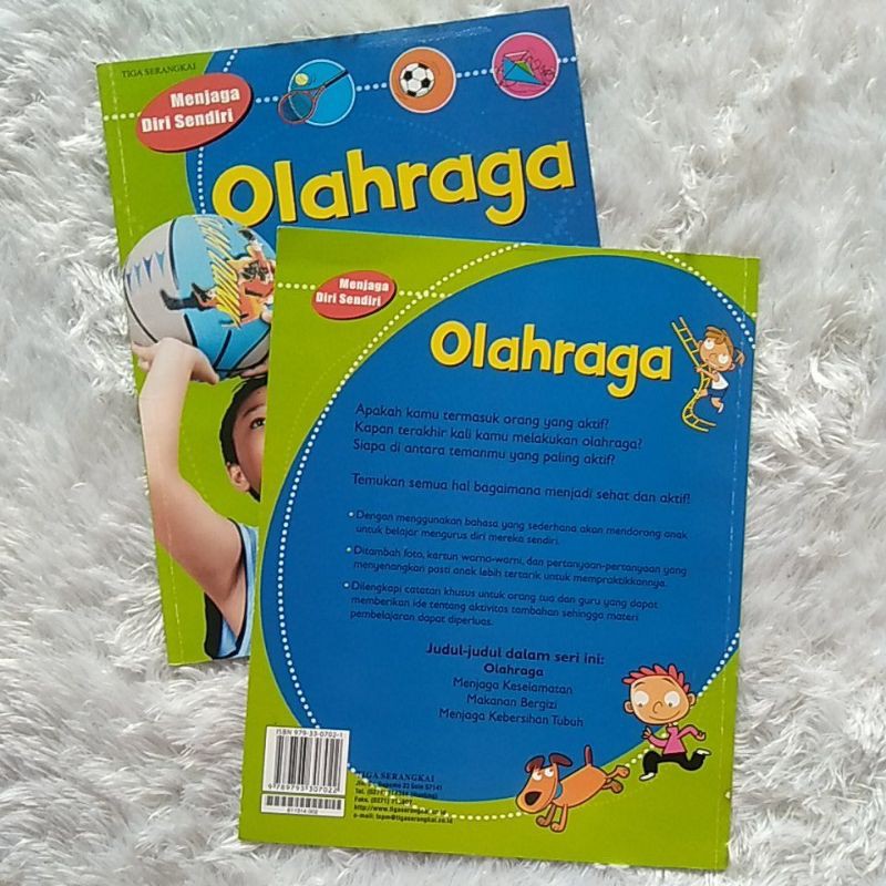 Buku Anak - Menjaga Diri Sendiri - Olahraga