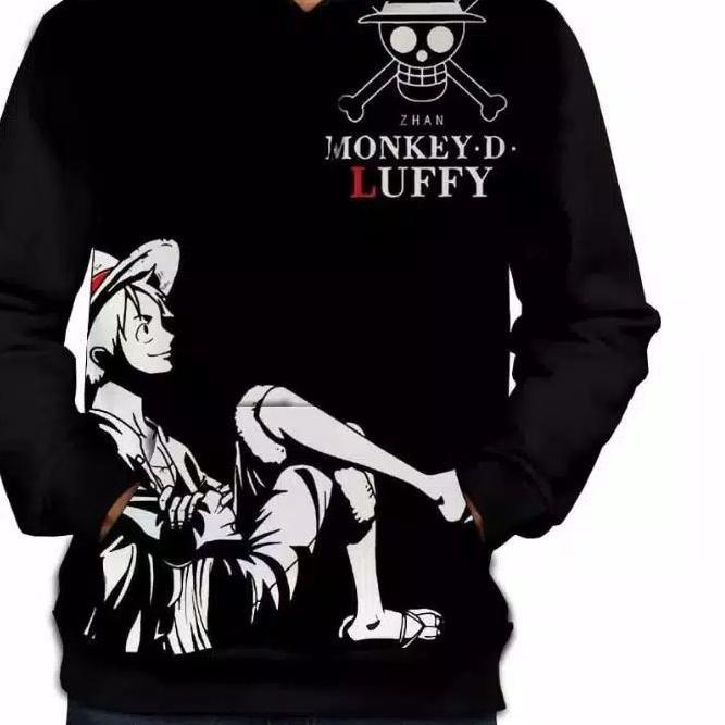 ➽ Sweater hoodie anime one piece shirohige bajak laut ➱
