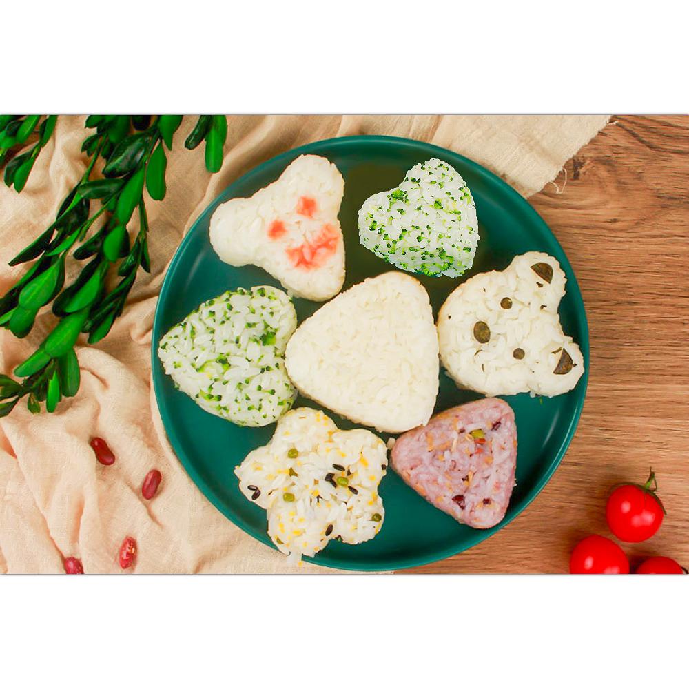 Suyo Cetakan Nasi Sushi / Sandwich 6 Bentuk