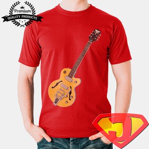 Kaos Musik Pria /  - Epiphone Bigsby Guitar Electric