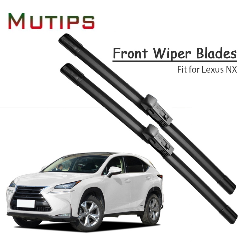 1 Set Karet Wiper Depan Mobil Untuk Lexus NX 200t 300h 2014-2018