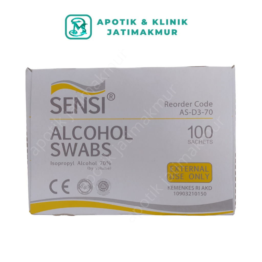 Alkohol Swab SENSI / Sensi Alkohol Swab