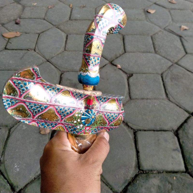 Warangka keris sungging model gayaman surakarta mewah