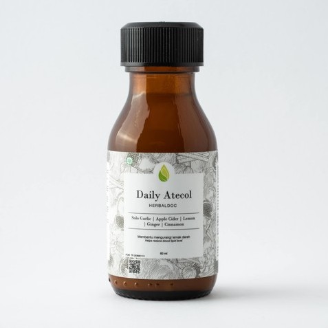 

Herbaldoc - Daily Atecol Travel Size Double Shot 60 Ml (Bawang Putih Tunggal Kayu Manis Jahe Dll)