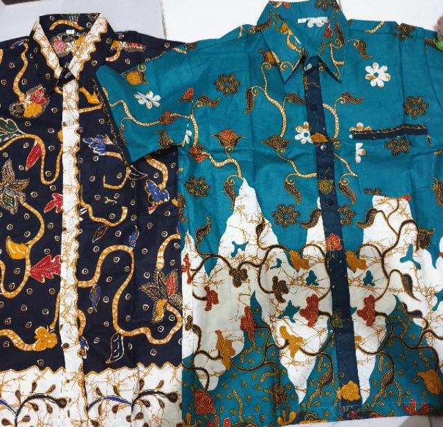 Hem Kemeja Atasan Batik Anak Cowok Laki-laki Daun Jaya