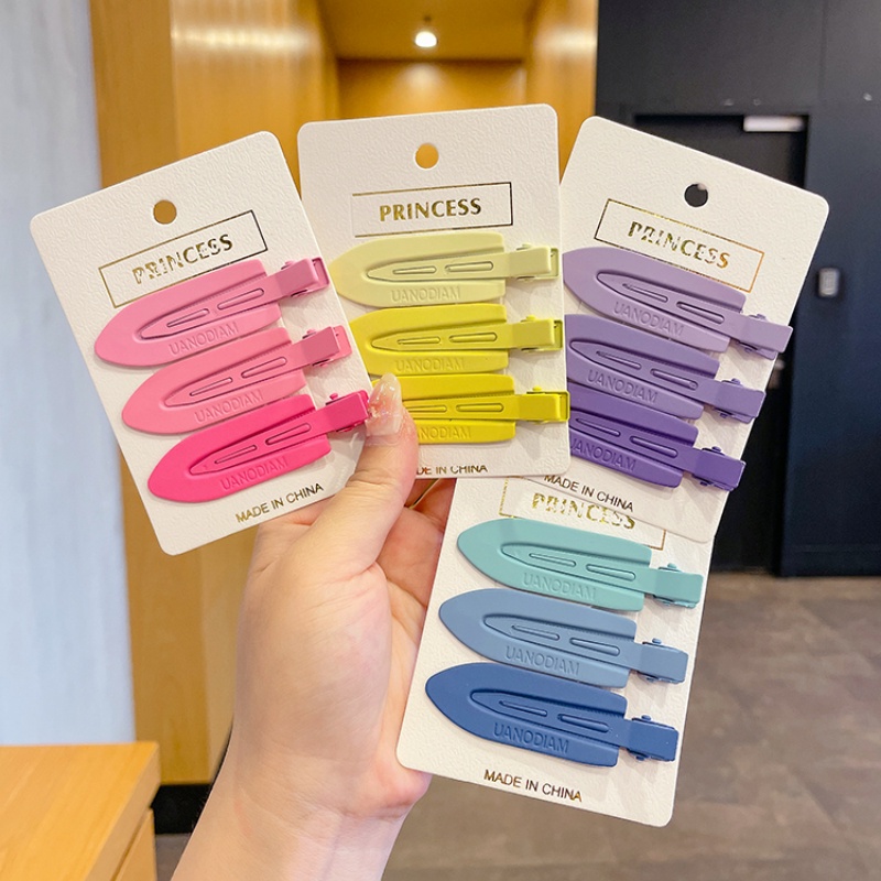 Jepit Rambut Model Duckbill Seamless Gaya Korea Untuk Wanita