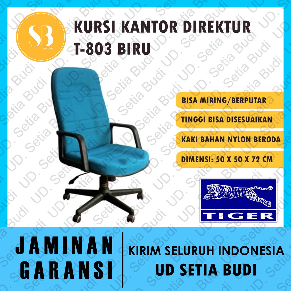Kursi Kantor Direktur Hidrolis Tiger T-803