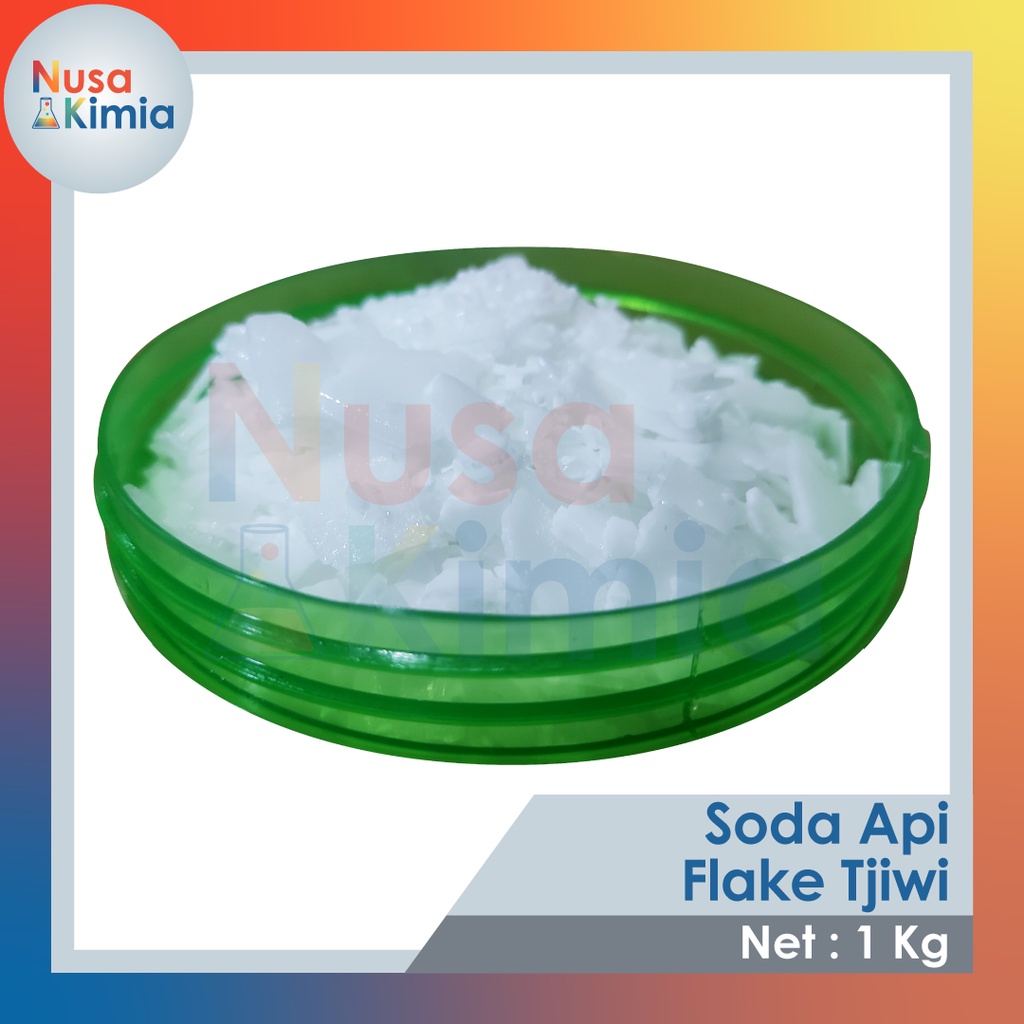 Soda Api Flakes / NaOH Flakes 1 KG - Anti Sumbat Saluran Mampet dan Bahan Baku Sabun