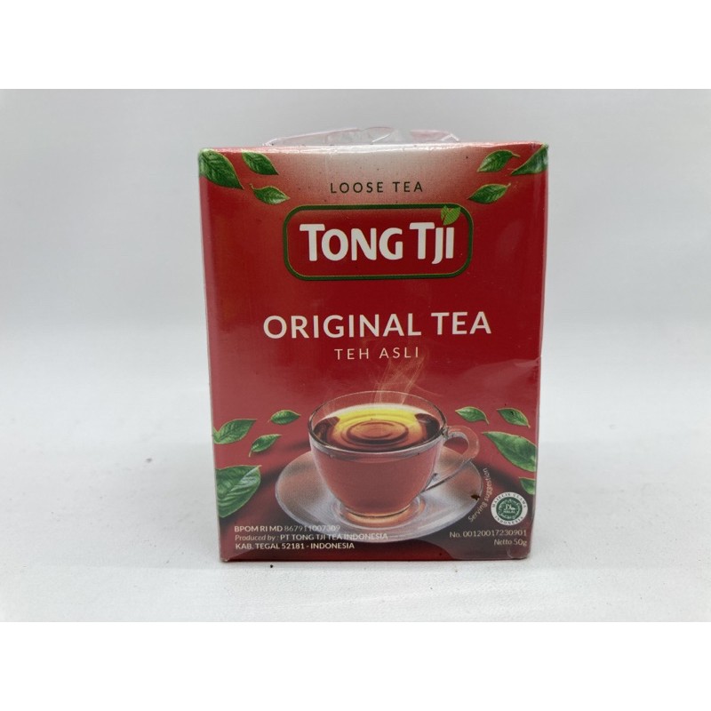 

Teh Seduh TONG TJI 50g BOX [ORIGINAL MERAH] barcode 8992936661269