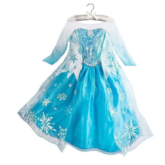 Baju Kostum Frozen Elsa Import