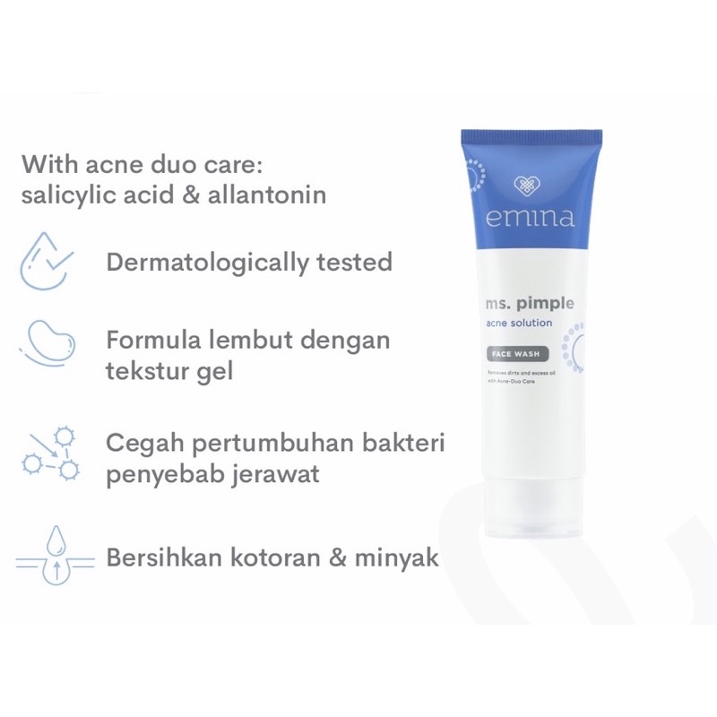 Emina Ms. Pimple Acne Solution Face Wash