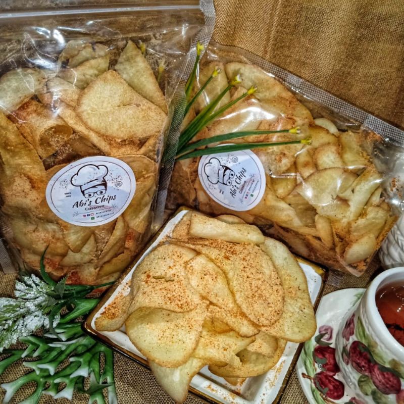 

Keripik Singkong Asin Pedas 250gr