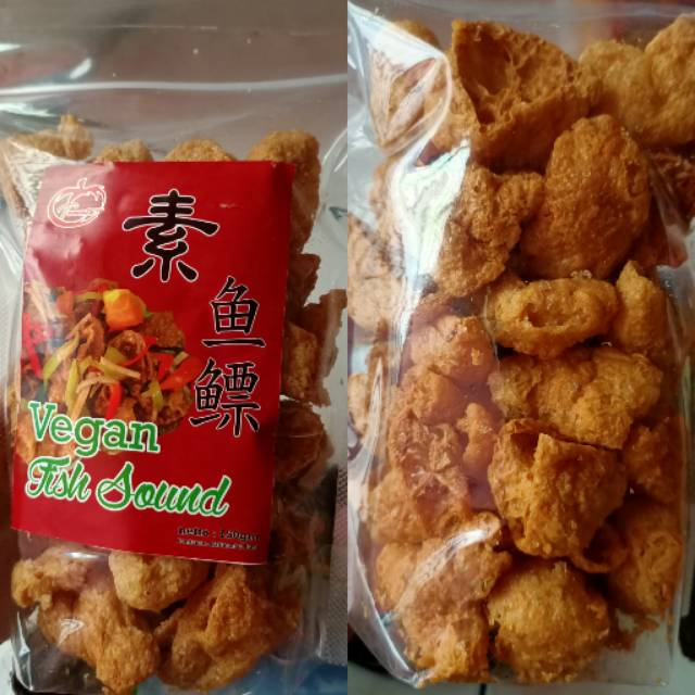 

Free Ongkir COD Vegan Fish Sound/Su yu Piao/Yi Phio/He Phio/Kulit tahu Vegetarian food