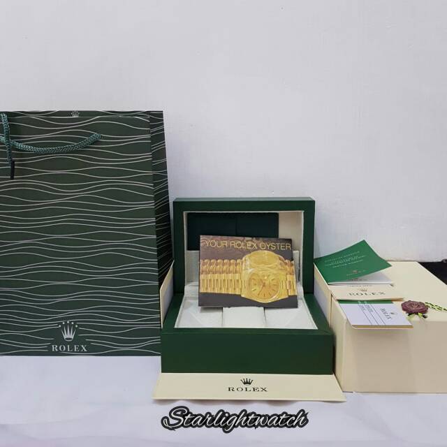 KOTAK JAM TANGAN BOX ORI ROLEX