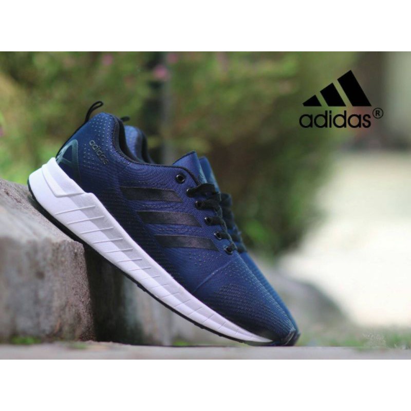 Leozara_Shoes!!!  Sepatu Sneakers Pria Adidas Neo Import Kualitas Import Vietnam Rubber Sol Karet01