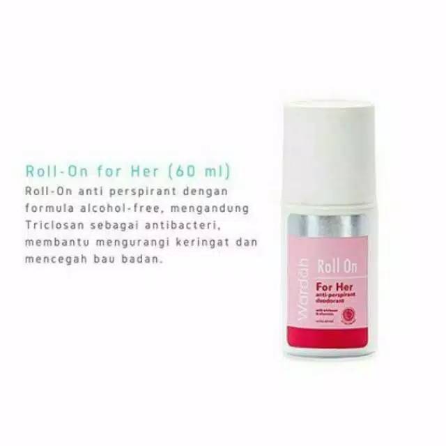 Wardah Roll on For Her 60ml