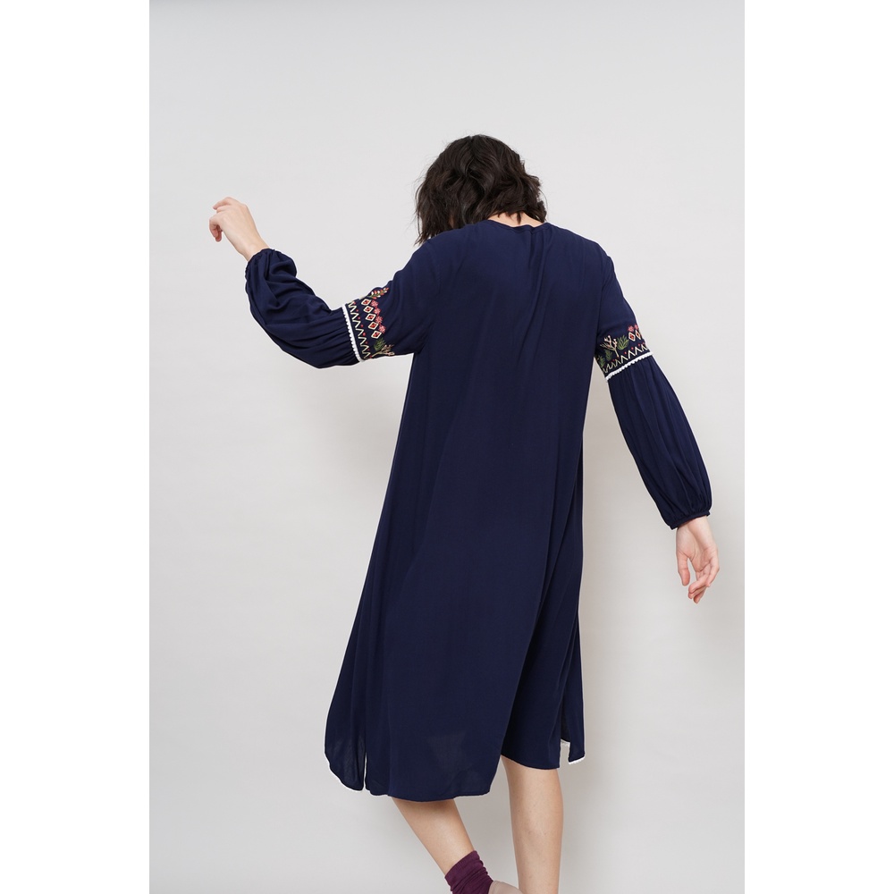 Tunic Dress - Happa Lyfe - Lango Tunic Navy