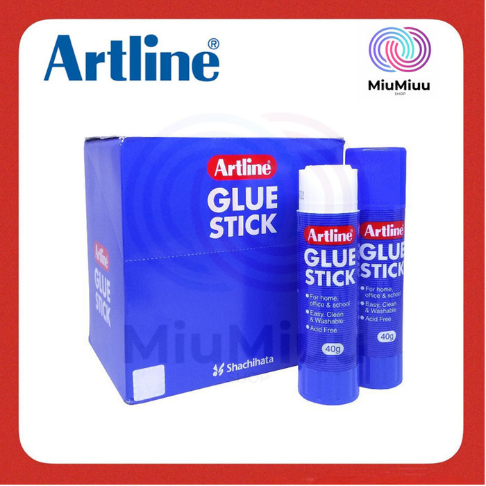 

LEM KERTAS STIK BESAR 8 GR ARTLINE LEM EG-8 GLUE STICK SEKOLAH