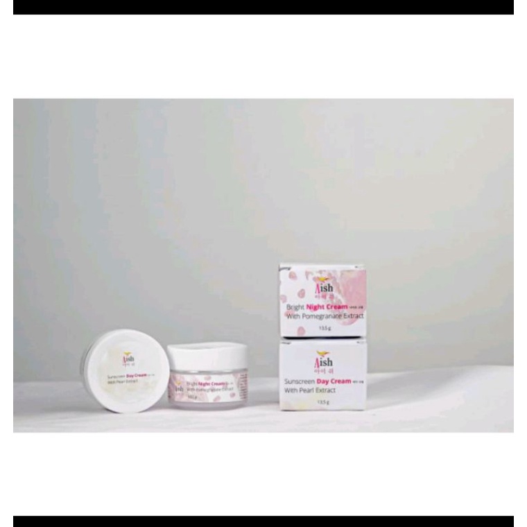 Aish paket day & night cream original